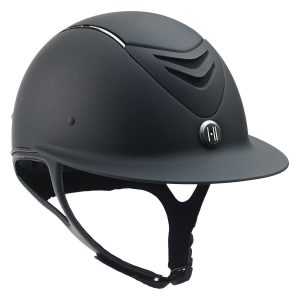 Defender AVANCE Wide Brim Chrome Stripe Helmet